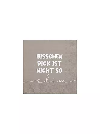 RAEDER | Lunch Servietten 33x33cm BISSCHEN DICH.... | 